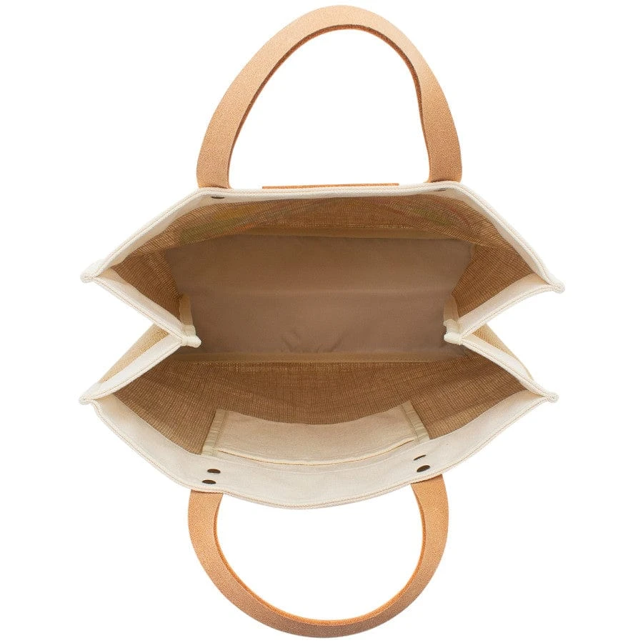 Bicycle Fun Burlap Tote - Image 2