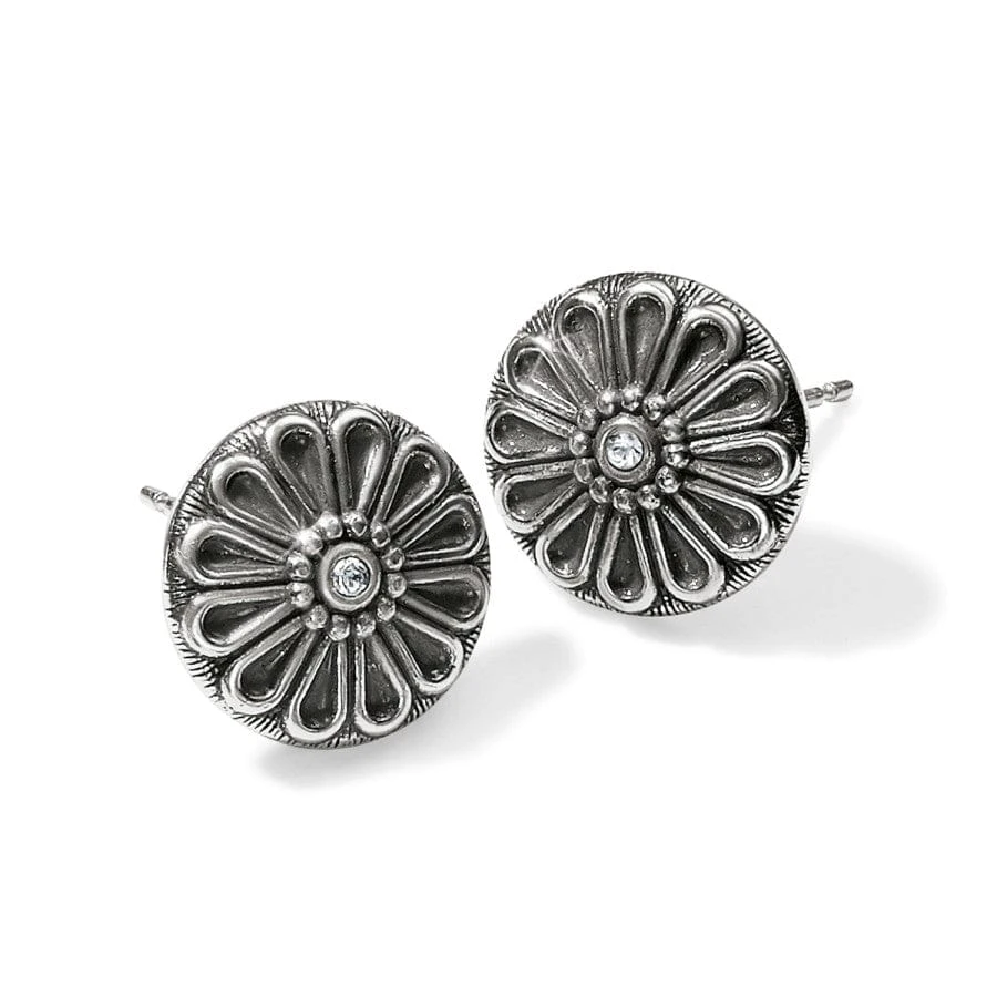 Clara Flower Mini Post Earrings - Image 2