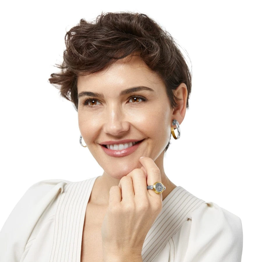 Ferrara Two Tone Reversible Ring - Image 3