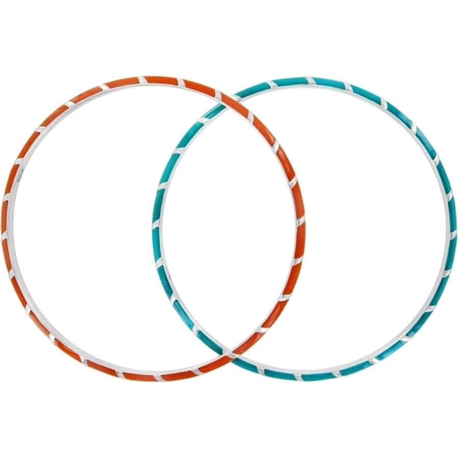 Fiorella Rope Bangle 2 Pc Set - Image 2