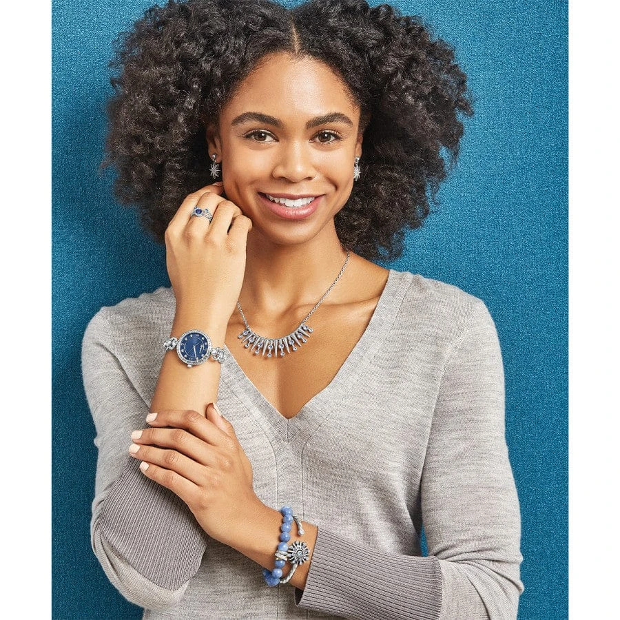 Halo Ice Open Hinged Bangle - Image 2