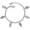 Infinity Sparkle Charm Bracelet