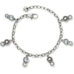 Infinity Sparkle Charm Bracelet