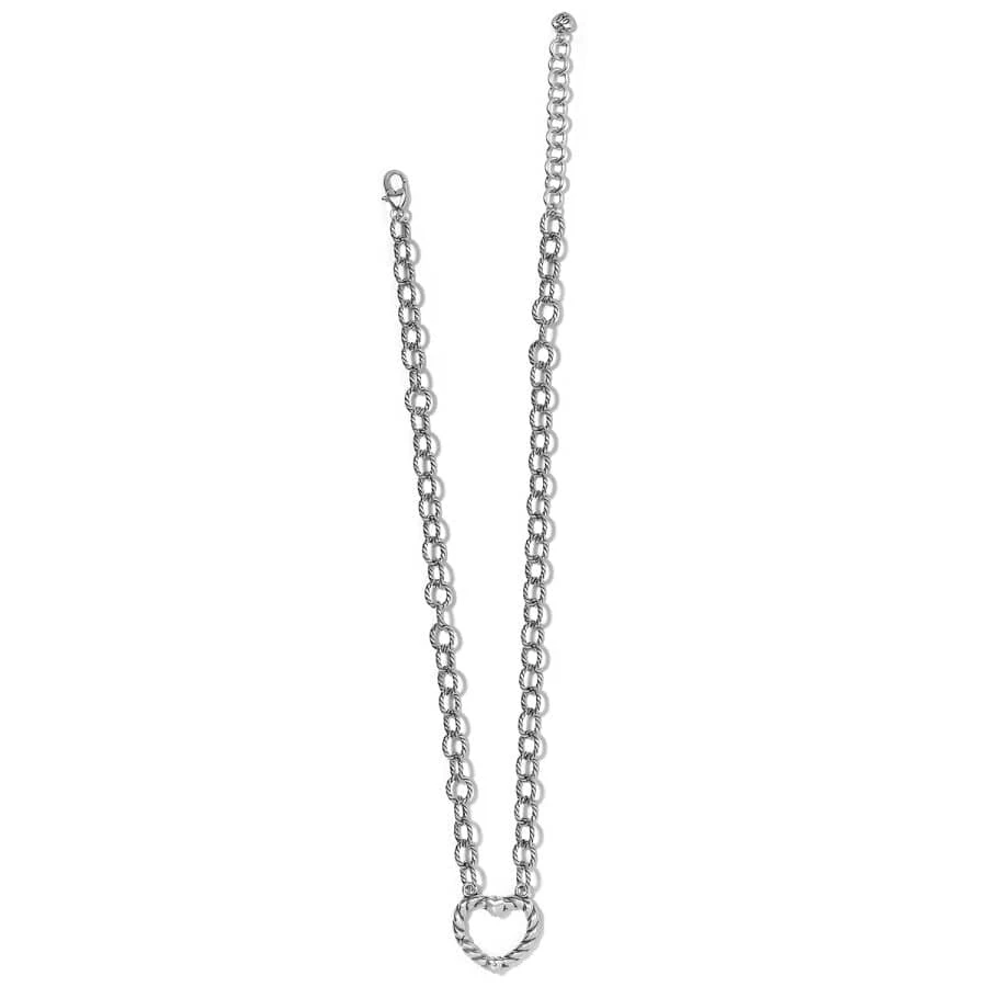 Mabel Heart Charm Holder Necklace - Image 2