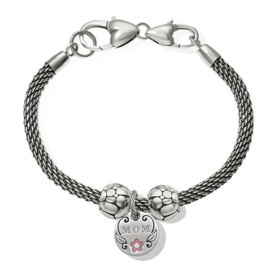 Mother's Love Pebble Charm Bracelet