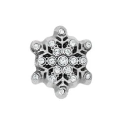 Snowflake Glitz Bead