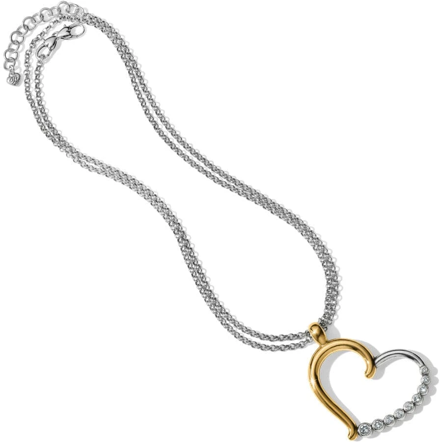 Sparkle Heart Convertible Necklace - Image 3