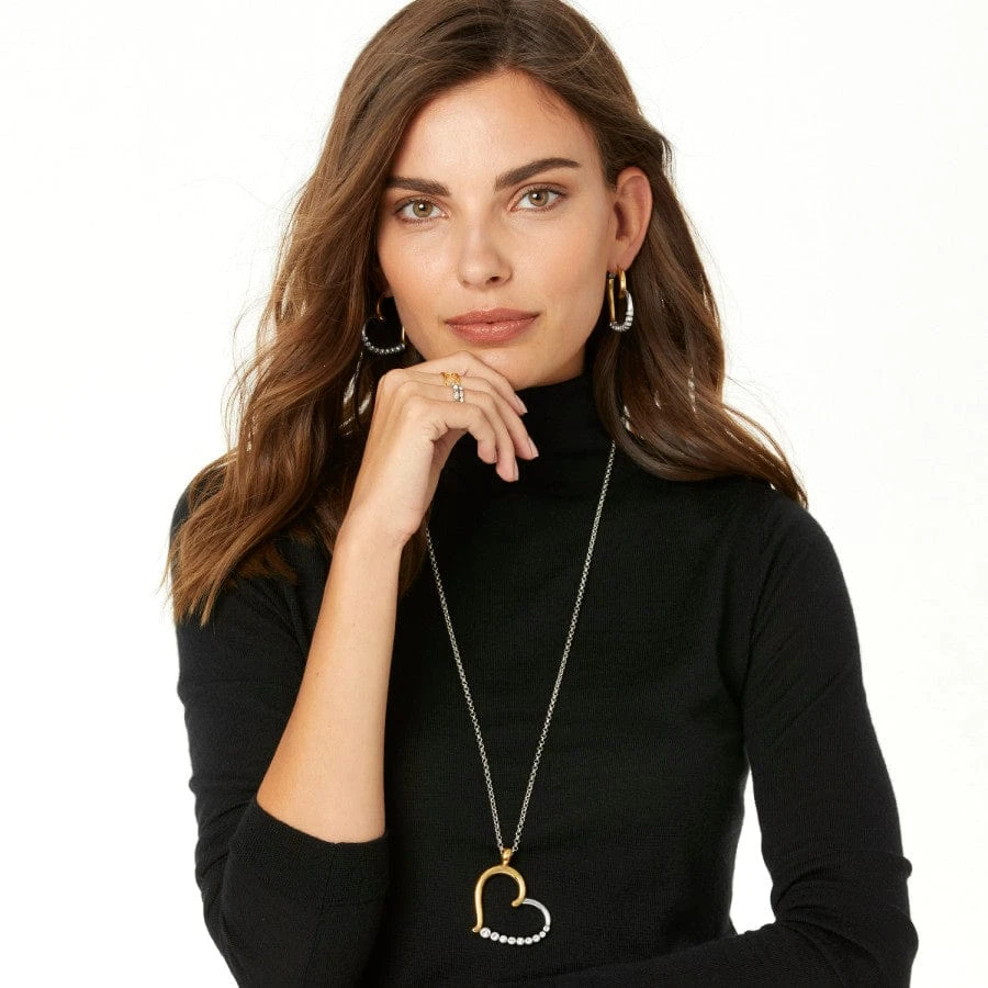 Sparkle Heart Convertible Necklace - Image 5