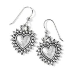 Telluride Heart French Wire Earrings